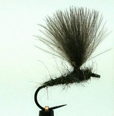The Essential Fly Barbless Upwing Olive Cdc Fishing Fly