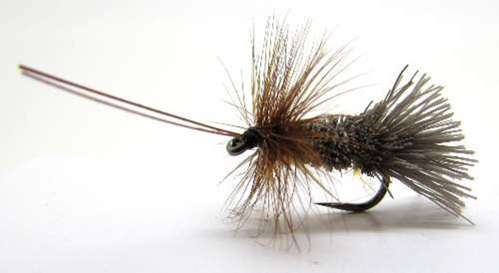The Essential Fly Barbless Goddard Amber Caddis Fishing Fly