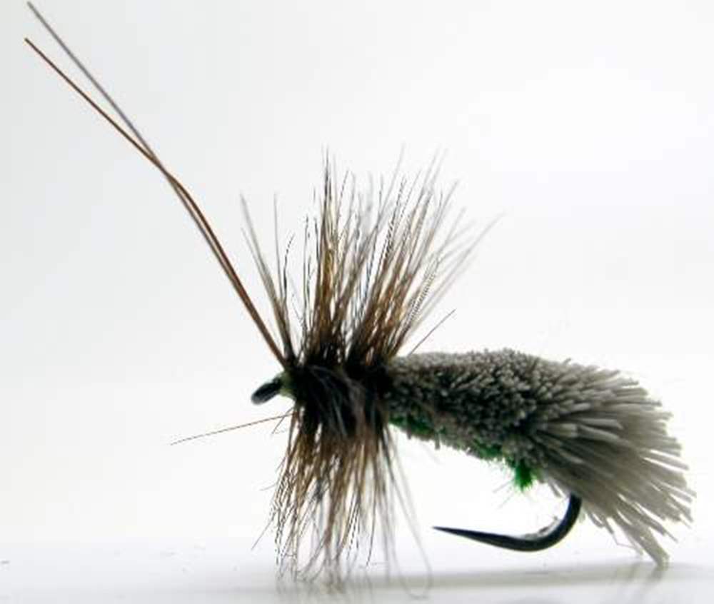 The Essential Fly Barbless Goddard Green Caddis Fishing Fly