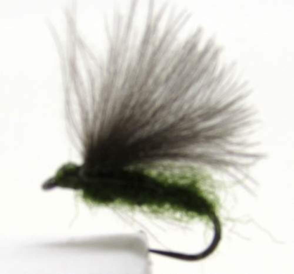 Barbless F Fly Dark Olive