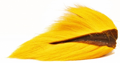 Veniard Bucktail (Half) Fluorescent Orange Fly Tying Materials