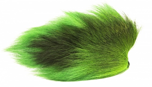 Turrall Bucktail Whole Tail Medium Green Fly Tying Materials