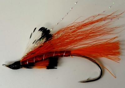 The Essential Fly Adies Taddy Orange (Single Hook) Fishing Fly