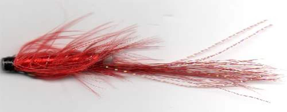 The Essential Fly Red Pot Belly Pig (Nylon Tube) Salmon Tube Fly Fishing Fly