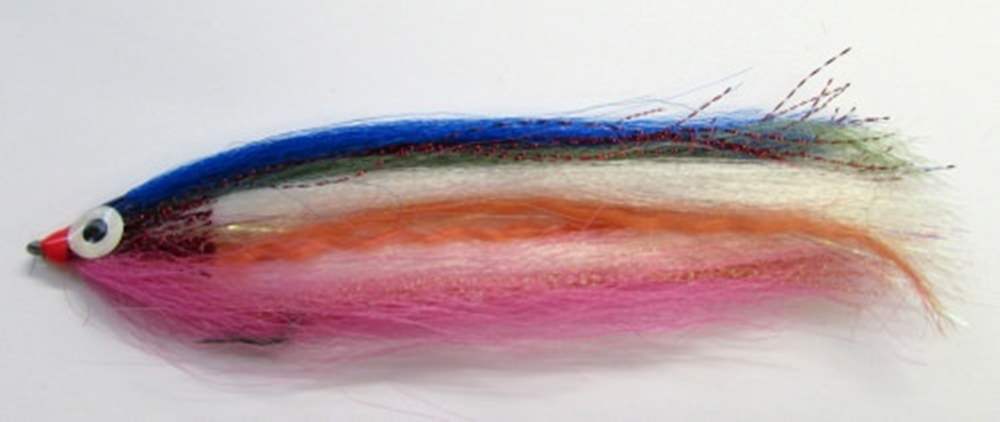 The Essential Fly Big Game Mackeral, White & Pink Deceiver Fishing Fly