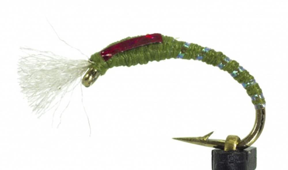 The Essential Fly Olive Holographic Buzzer Fishing Fly