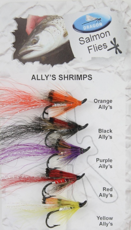 Dragon Tackle Ally's Shrimps Fishing Fly Assortment