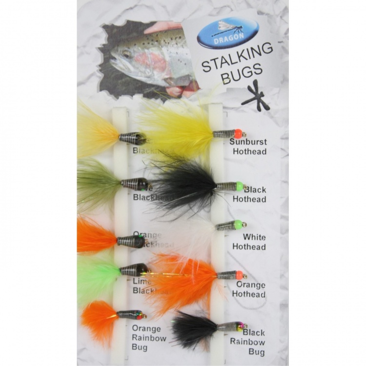 Dragon Tackle Stalking Bugs Fishing Fly Assortment