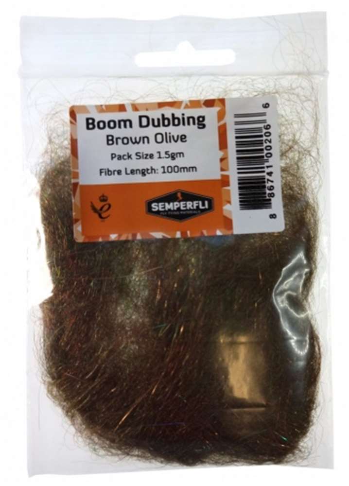 Semperfli Boom Dubbing Brown Olive