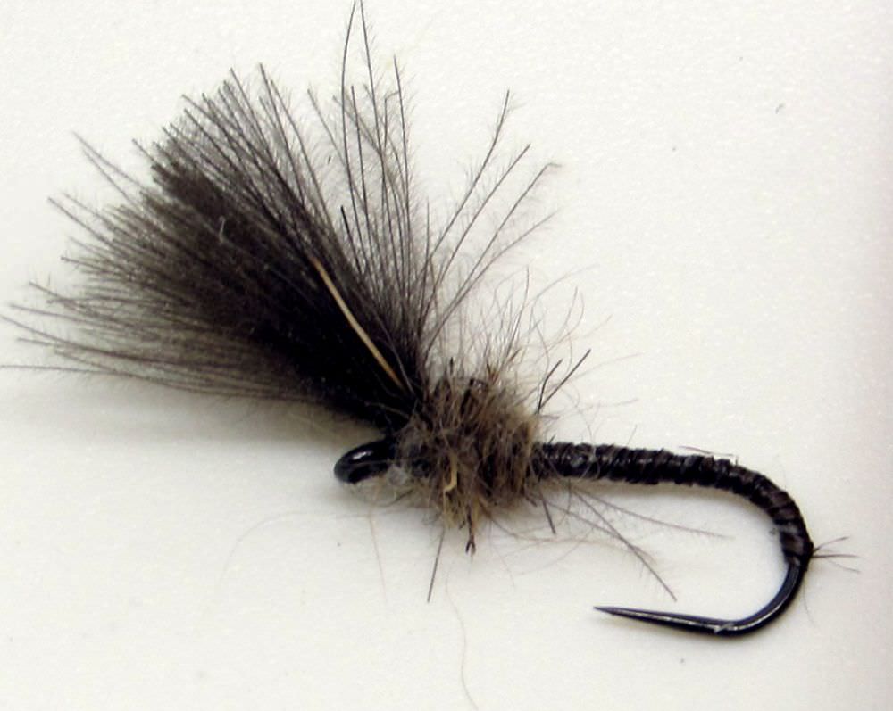 Barbless Quill Owl Shuttlecock Dry Fly
