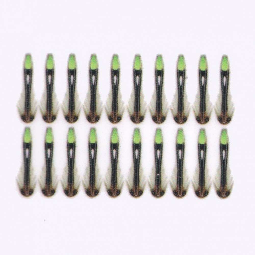 Semperfli Synthetic Jungle Cock 10mm Extra Small Green Fly Tying Materials