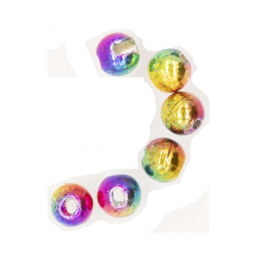 Semperfli Tungsten Slotted Beads 2mm (5/64 Inch) Rainbow