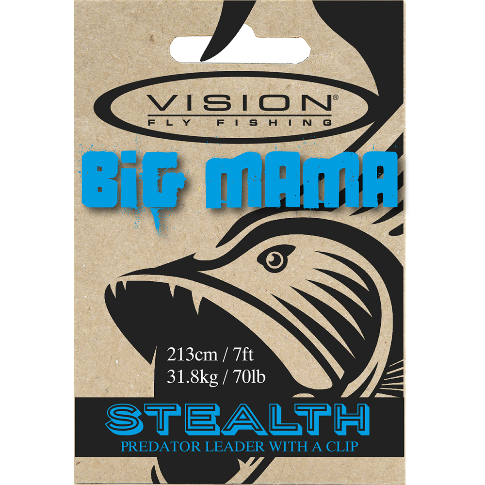 Vision Leader Big Mama Stealth For Fly Fishing