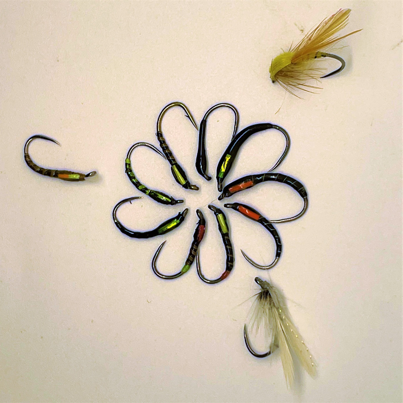 Caledonia Flies Barbless Buzzer Collection #10-12 Fishing Fly Assortment
