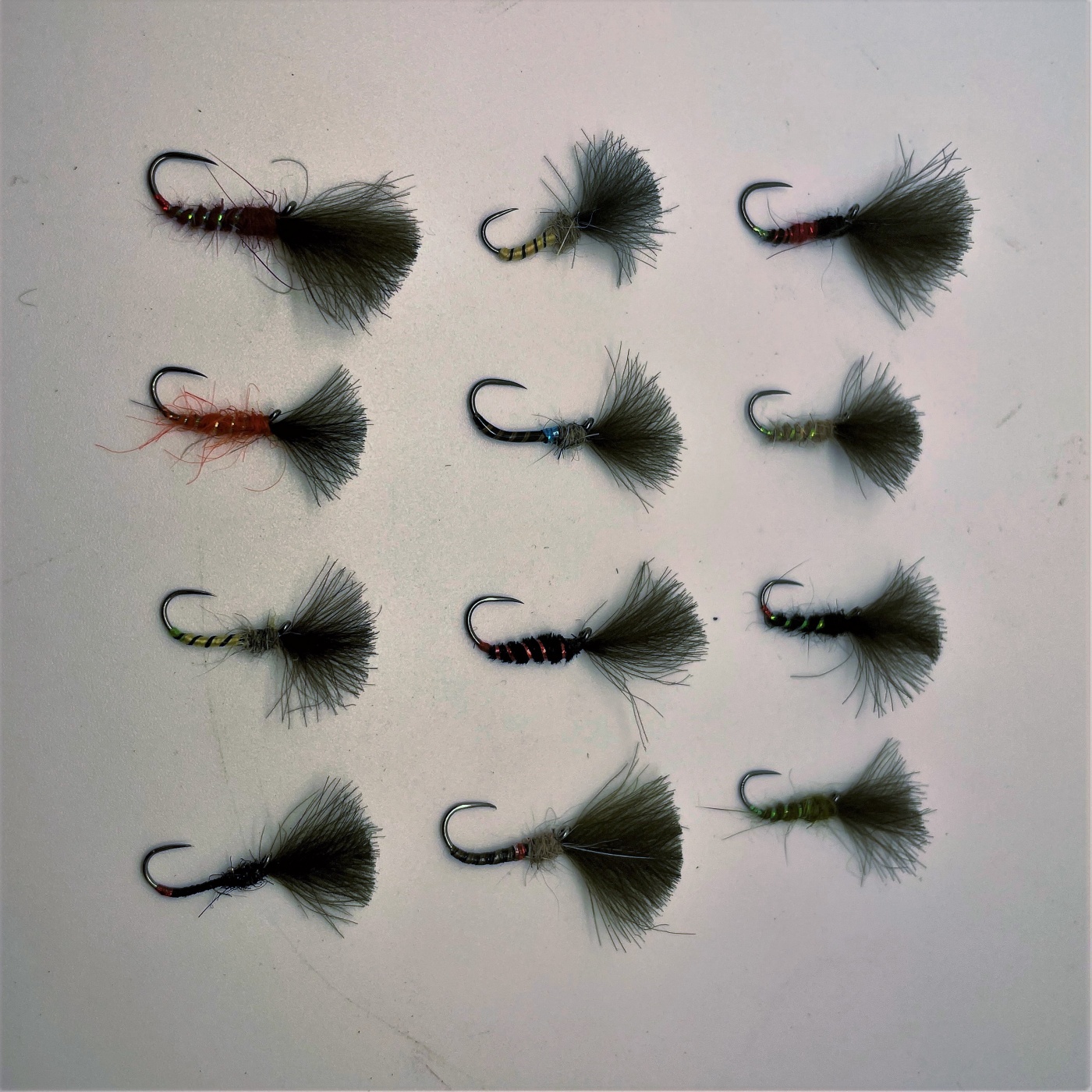 Caledonia Flies Barbless CDC Emerger Collection #12-16 Fishing Fly