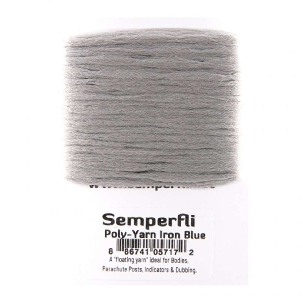 Semperfli Poly-Yarn Iron Blue