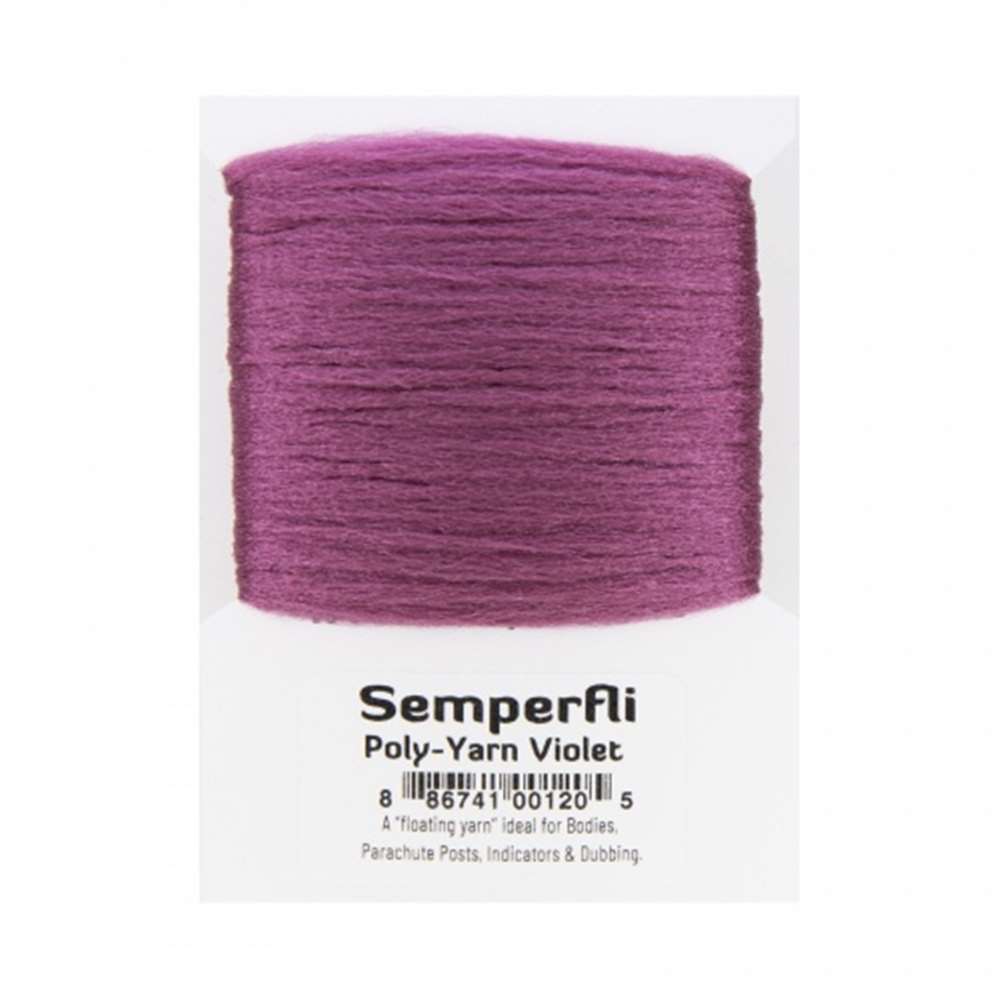 Semperfli Poly-Yarn Violet Fly Tying Materials