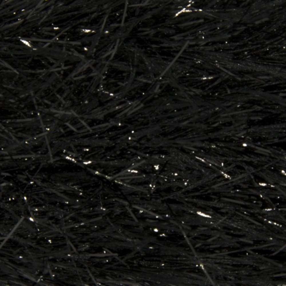 Semperfli Extreme String (40mm) Black Fly Tying Materials (Pack Size 400cm)