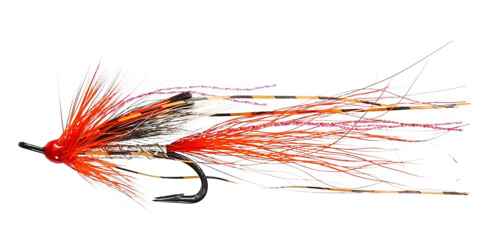 Caledonia Flies Ally's Shrimp Silver Double #8 Salmon Fishing Fly
