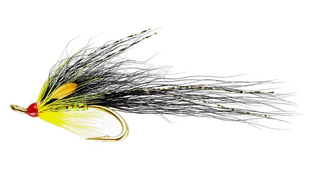 Caledonia Flies Gledswood Yellow Jc Patriot Double #10 Salmon Fishing Fly