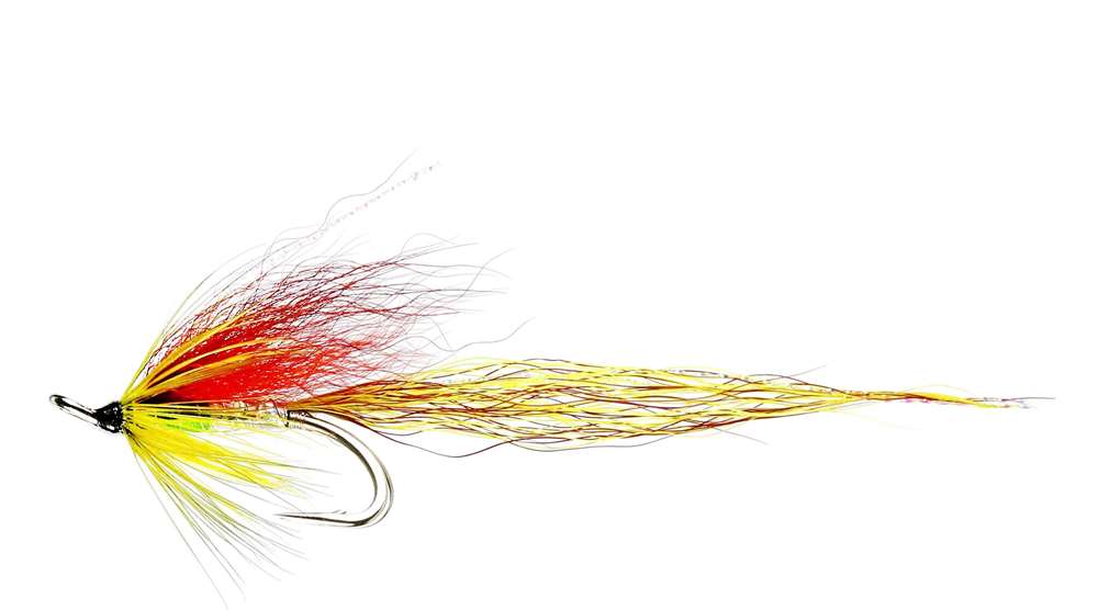 Caledonia Flies S Whitey Patriot Double #12 Salmon Fishing Fly