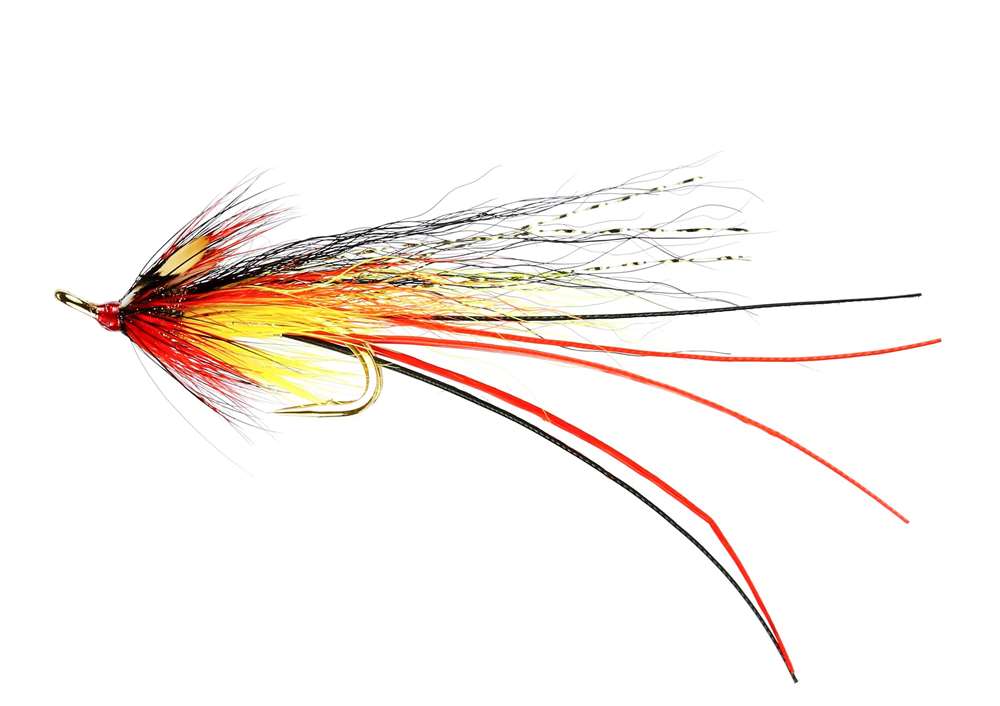Caledonia Flies Gwg Feeler Jc Patriot Double #10 Salmon Fishing Fly