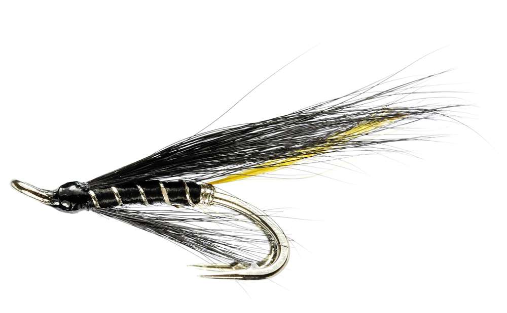 Caledonia Flies Stoat's Tail Patriot Double #10 Salmon Fishing Fly