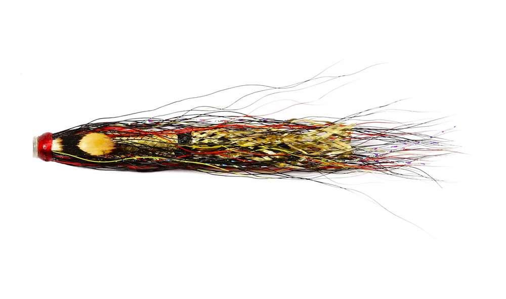 Caledonia Flies Gold Willie Gunn Jc Copper Tube 1'' Salmon Fishing Tube Fly
