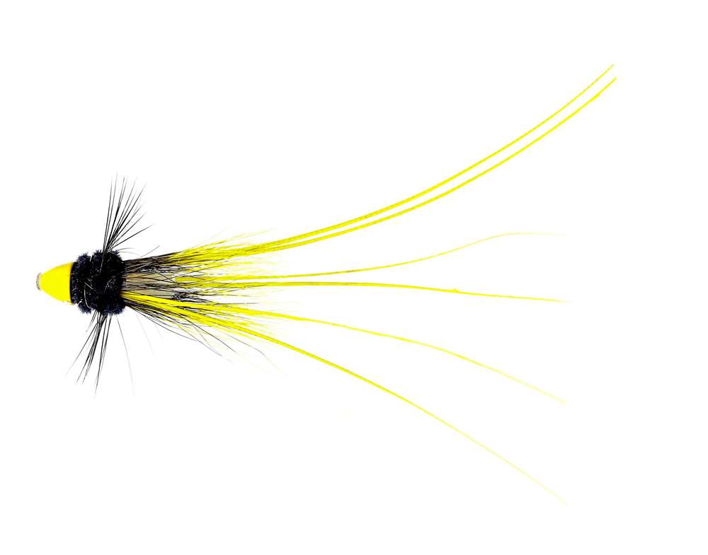 Caledonia Flies Cinders Feeler Tung Conehead 6mm Salmon Fishing Tube Fly
