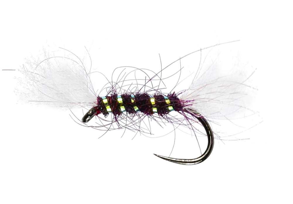 Caledonia Flies Claret Shipmans Dry Barbless #12 Fishing Fly