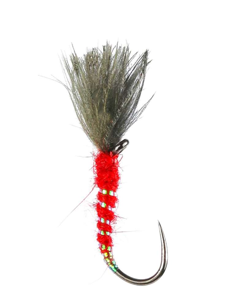 Shuttlecock Red CDC Barbless #12