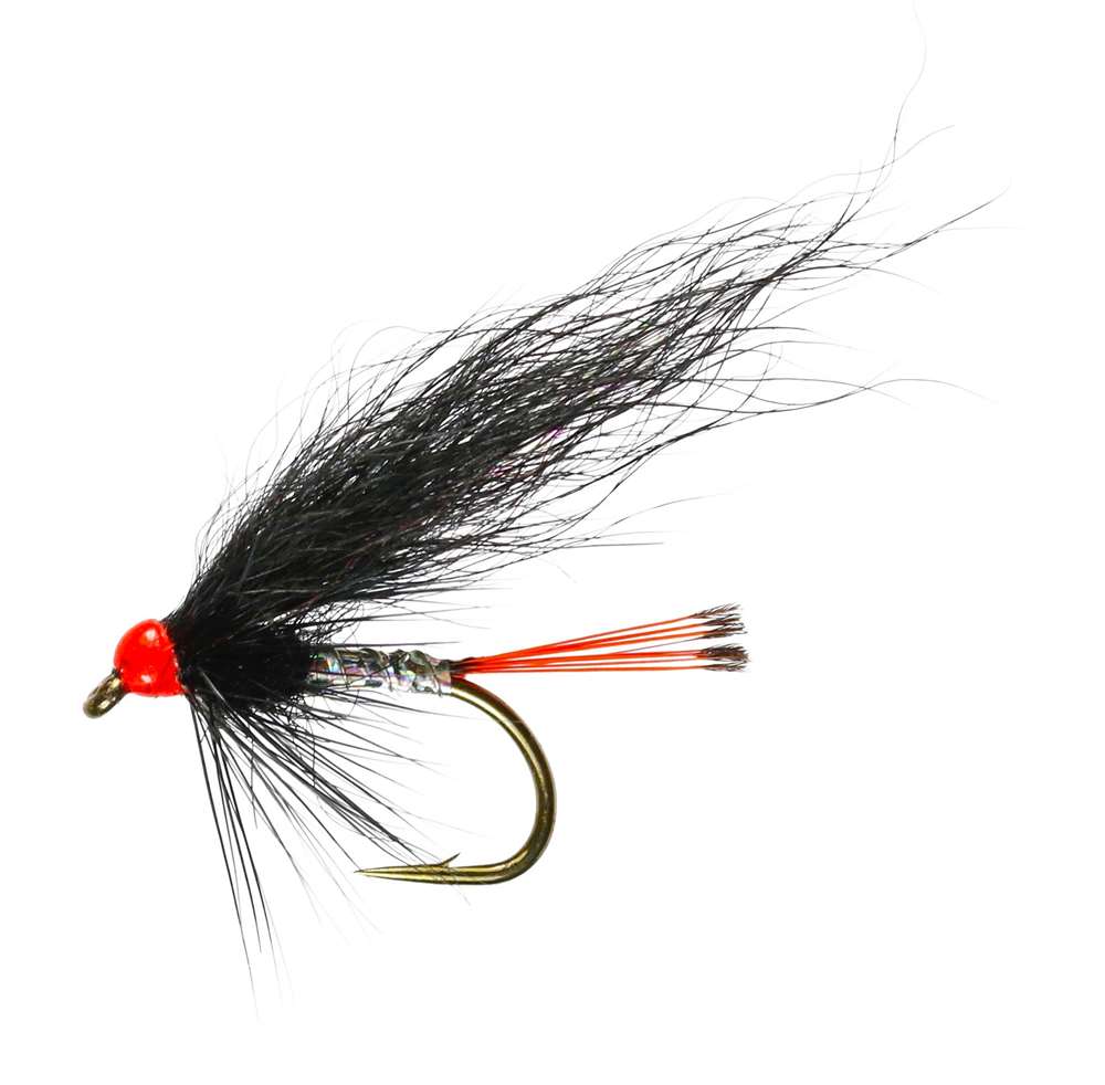 Caledonia Flies Black And Silver Sea Trout Single #12 Fishing Fly