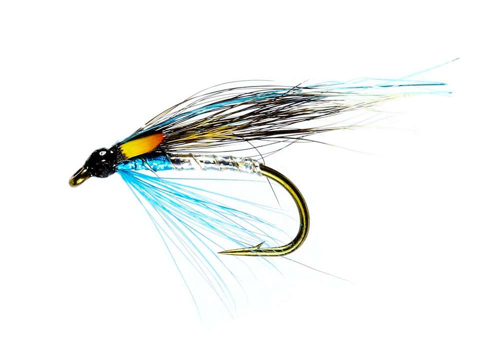 Caledonia Flies Squirrel And Blue Jc Sea Trout Single #10 Fishing Fly