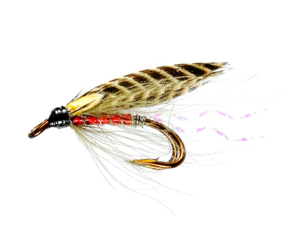 Caledonia Flies Black Brahan Jc Sea Trout Double #10 Fishing Fly