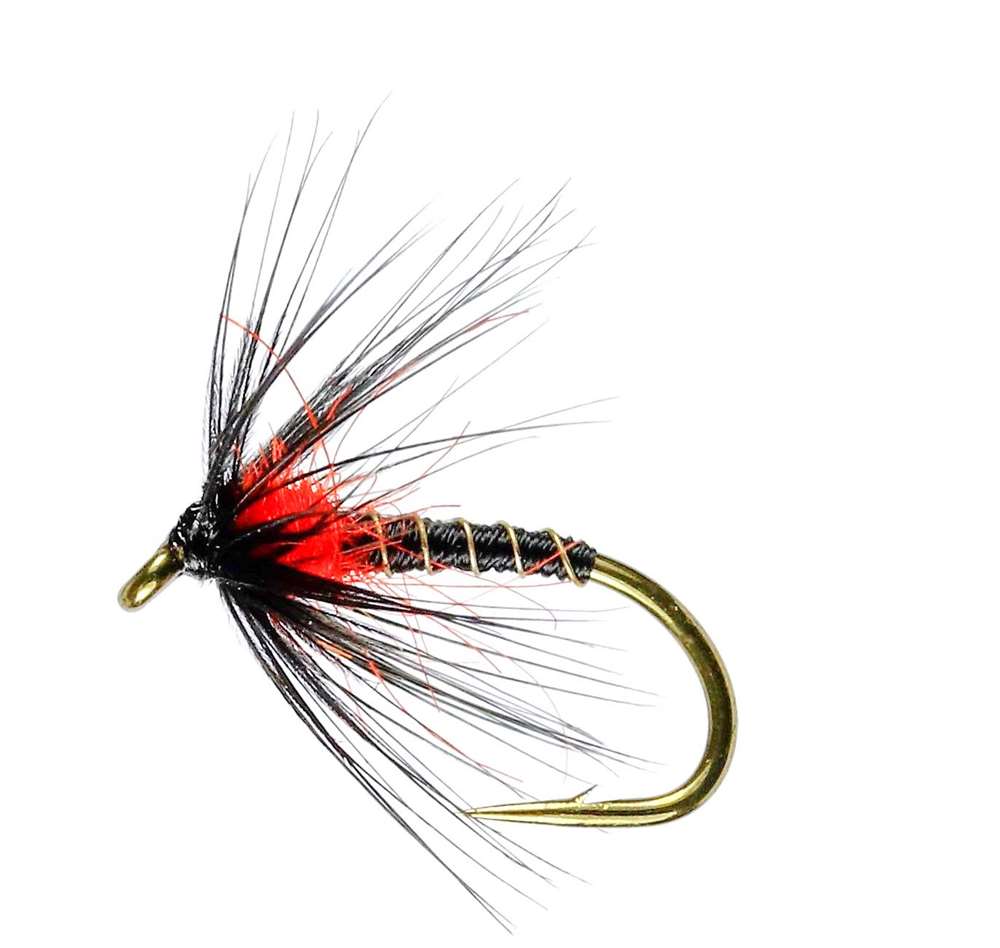Duck Fly Hackled Wet #12