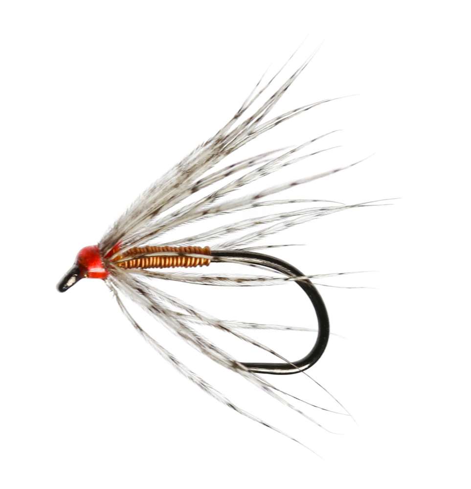 Caledonia Flies Partridge & Copper Spider Barbless #16 Fishing Fly