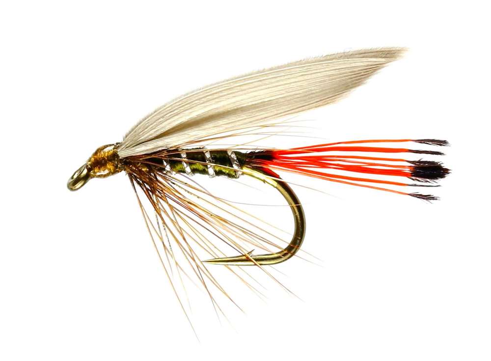 Caledonia Flies Blue Winged Olive Winged Wet #12 Fishing Fly