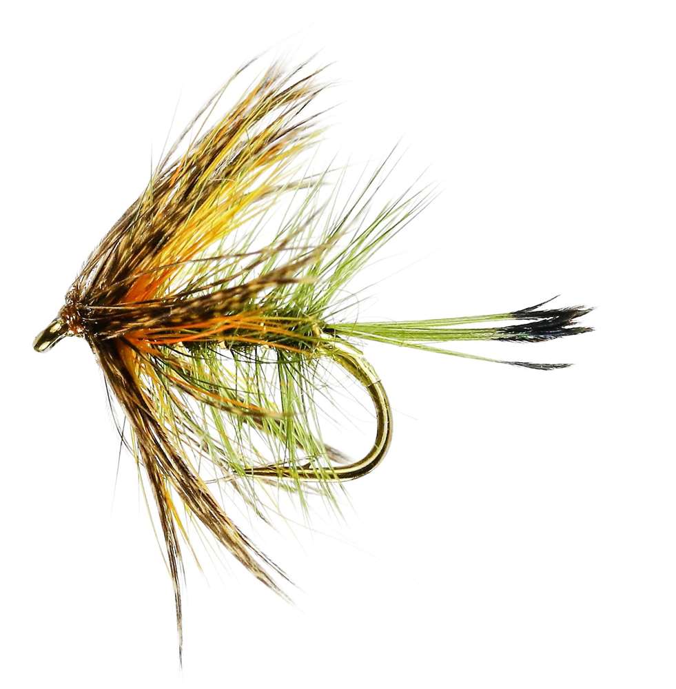 Caledonia Flies Bumble Sooty Olive Wet #10 Fishing Fly