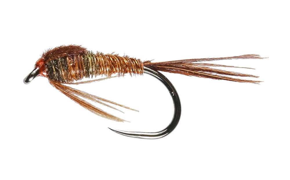 Caledonia Flies Ptn Original (Weighted) Barbless #12 Fishing Fly