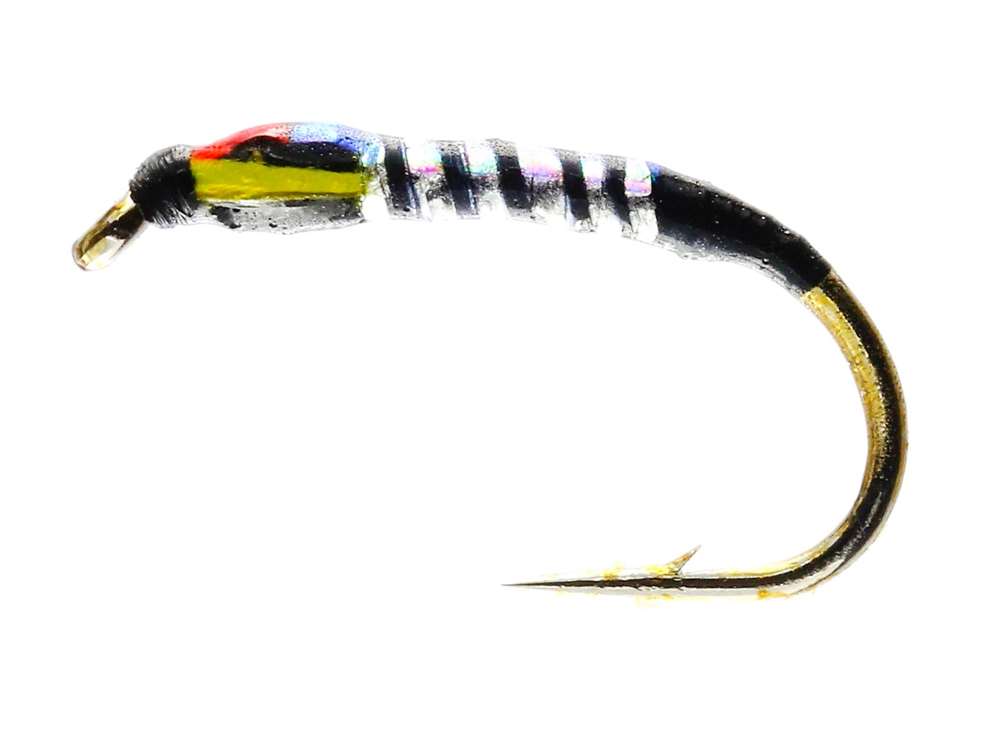 Caledonia Flies D.D. Buzzer #12 Fishing Fly Barbed Buzzer or Chironomid Fly