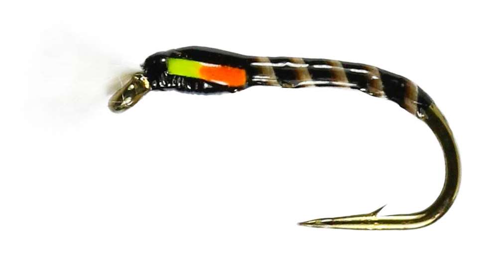 Caledonia Flies Chatton Buzzer #12 Fishing Fly Barbed Buzzer or Chironomid Fly