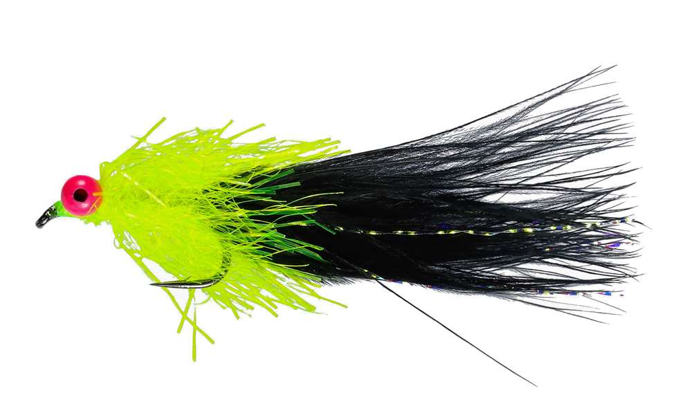 Caledonia Flies Black Shaggy Cat #10 Fishing Fly Barbed Lure or Streamer Fly
