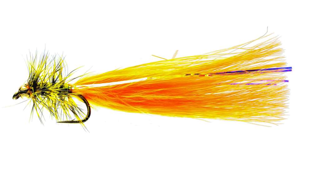 Caledonia Flies Sunburst Dancer #10 Fishing Fly Barbed Nymph Fly