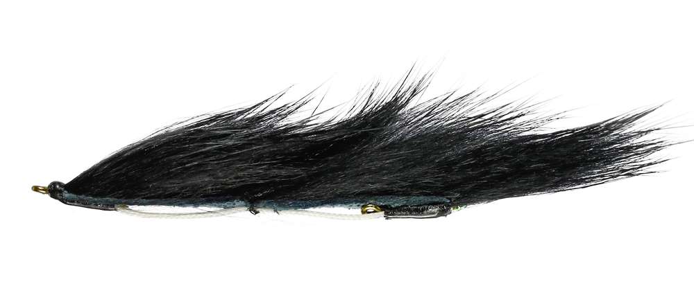 Caledonia Flies Black Stinger Fry #10 Fishing Fly Barbed Lure or Streamer Fly