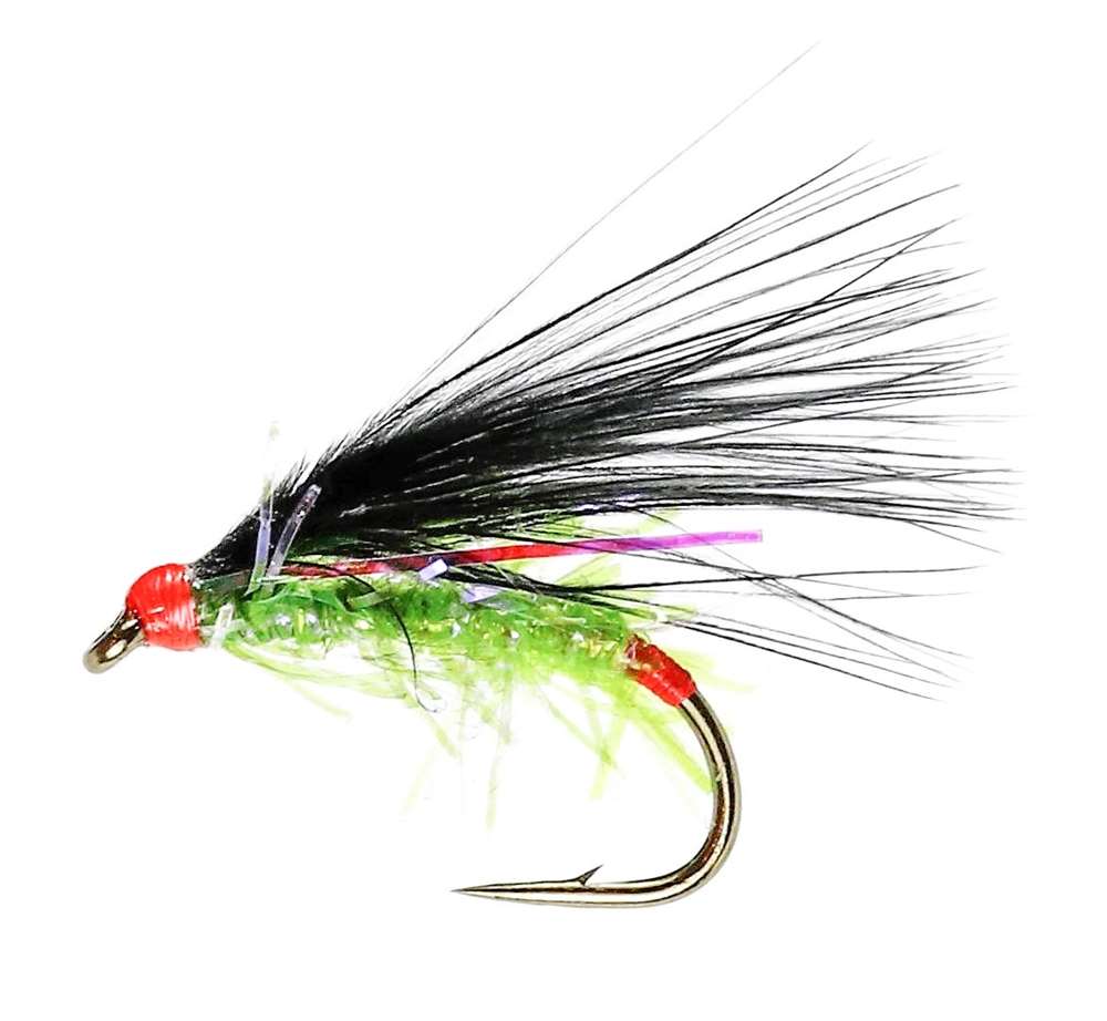 Caledonia Flies Black Nuke #10 Fishing Fly Barbed Lure or Streamer Fly