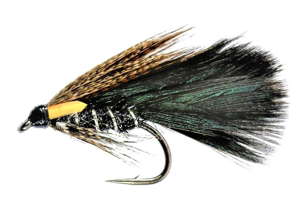 Caledonia Flies Ace Of Spades #10 Fishing Fly Barbed Lure or Streamer Fly