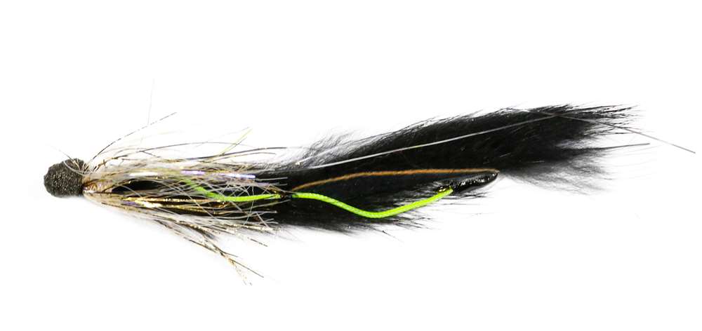 Caledonia Flies Black Snake Booby #10 Fishing Fly Barbed Nymph Fly