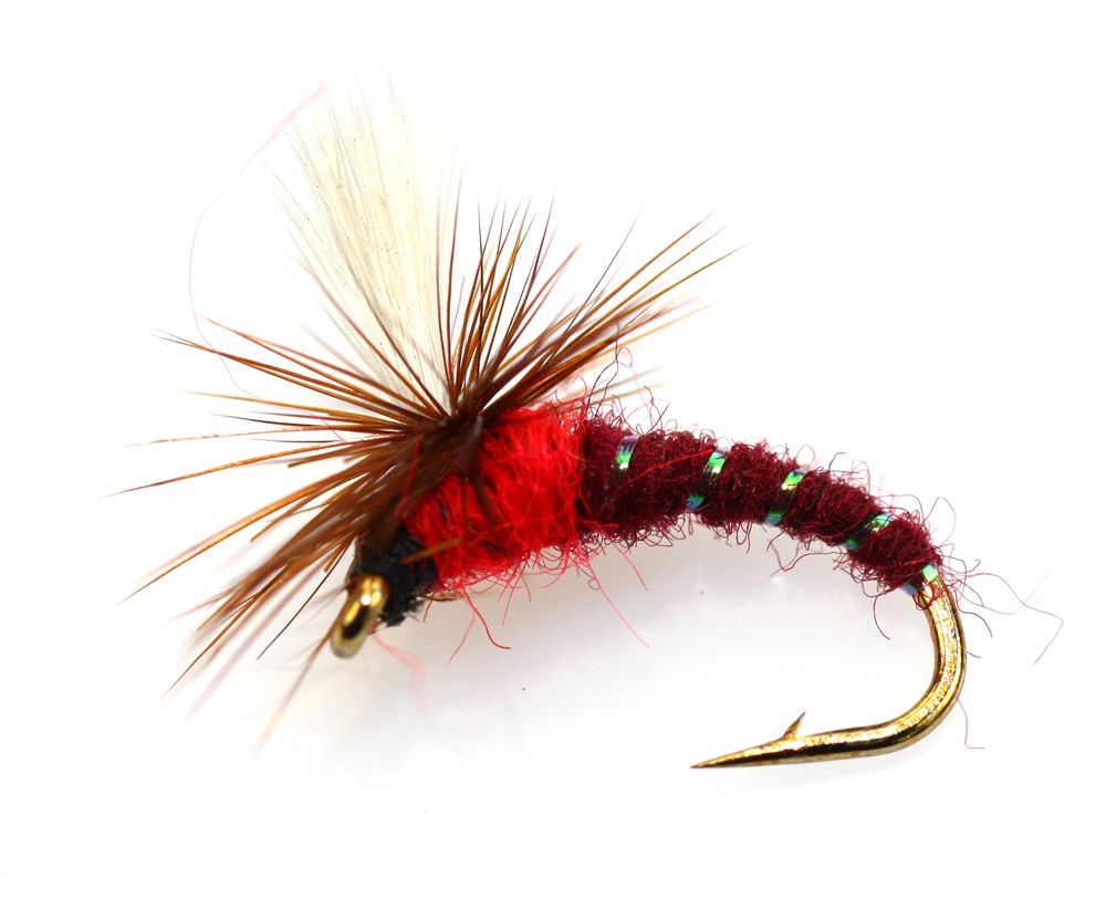 The Essential Fly Terrys Emerger Parachute Claret Fishing Fly