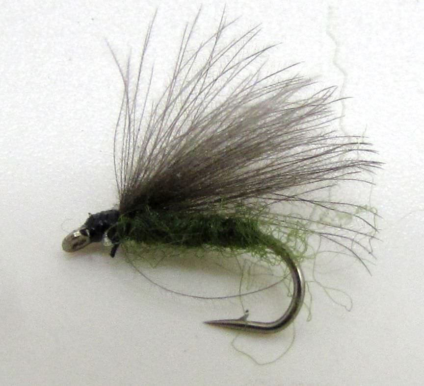 Olive Dun 6 pieces of a size Wet Flies Gilchrist Fly 