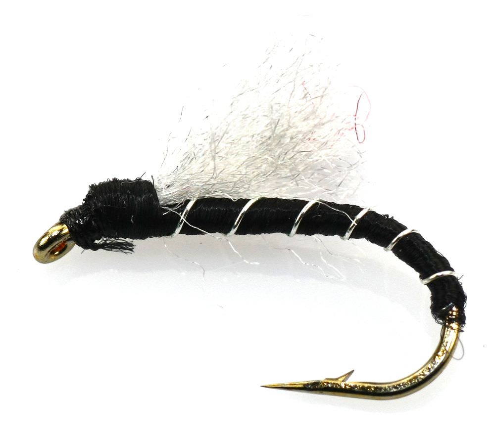 The Essential Fly Chew Buzzer Black Fishing Fly